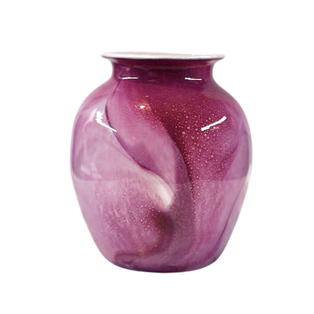 1930s Gray-Stan British Art Glass Vase (purple)