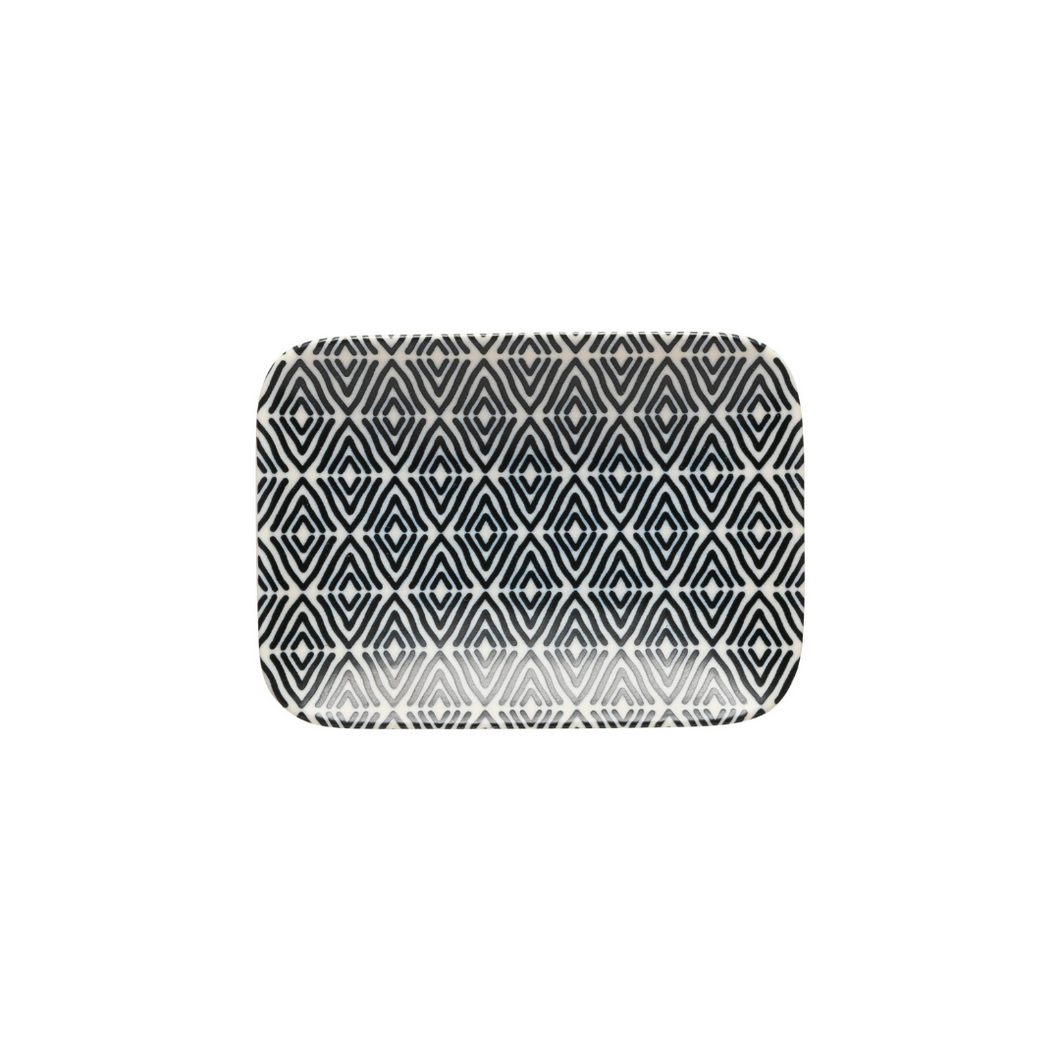 Augusta Diamond Weave Mini Tray (Set of 6)